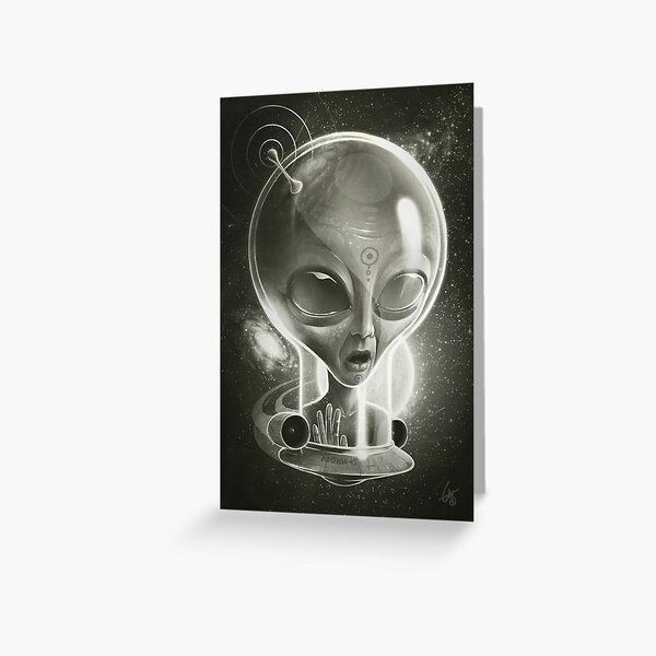 Alien IV (Decompressed) Greeting Card