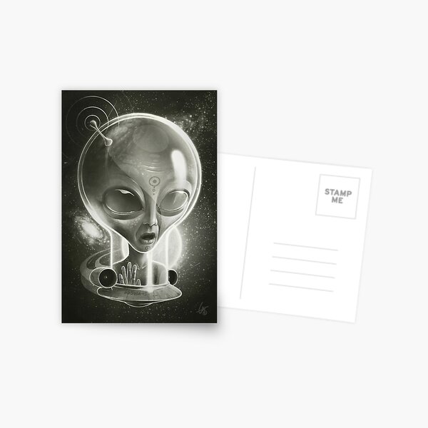 Alien IV (Decompressed) Postcard