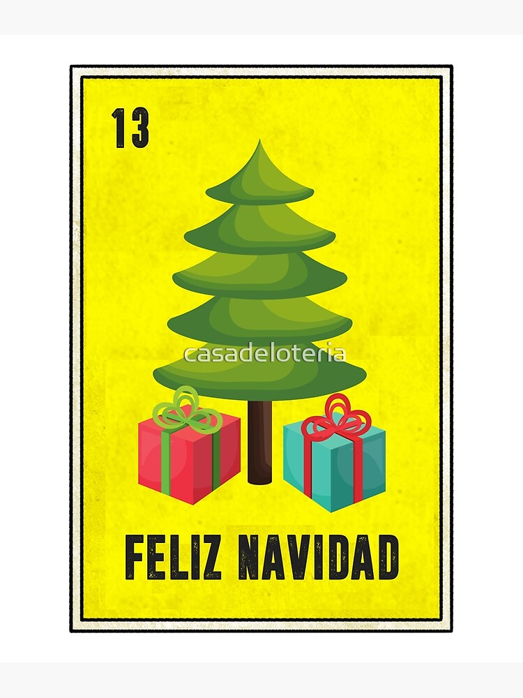 tarjetas de bingo de navidad