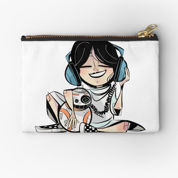 A Zipper Pouches Redbubble - were rich roblox rob the mansion obby with mrs samantha