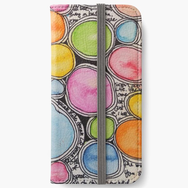 Watercolour Circlelove iPhone Wallet