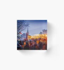Good Morning Chelmsford MA. Acrylic Block