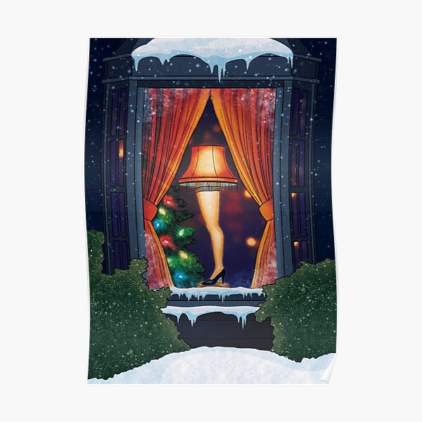 leg lamp poster