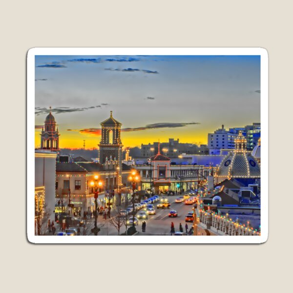 The Plaza Lights WOWC Magnet