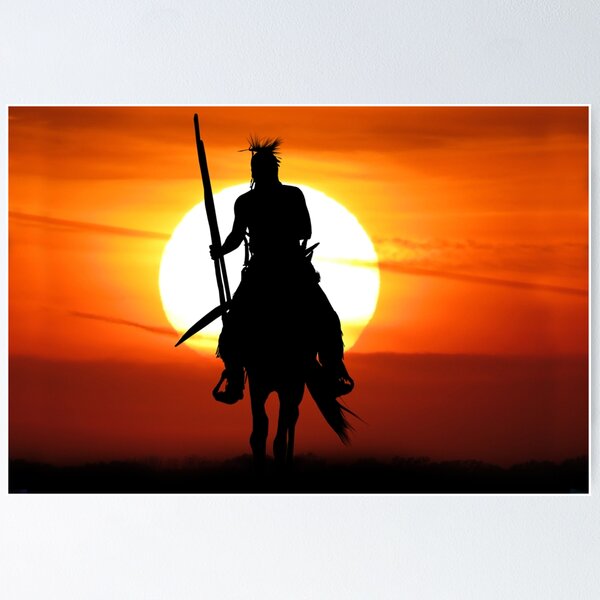 Item preview, Native American Warrior designed and sold by MelKowasic.