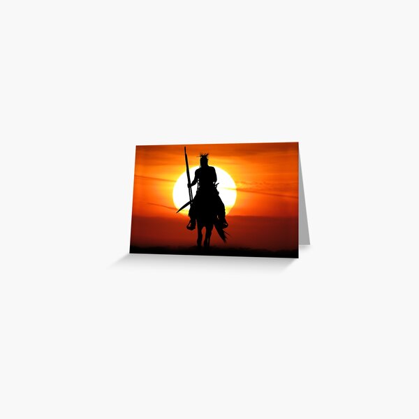 Item preview, Native American Warrior designed and sold by MelKowasic.