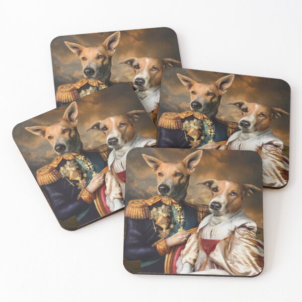 Item preview, Dog Portrait - Mudflap and Spot designed and sold by carpo17.