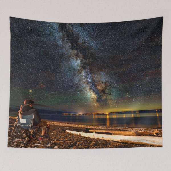 Item preview, The Beach and Milky Way designed and sold by Lrenz.