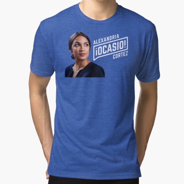 Alexandria Ocasio-Cortez Tri-blend T-Shirt