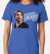 Alexandria Ocasio-Cortez Tri-blend T-Shirt