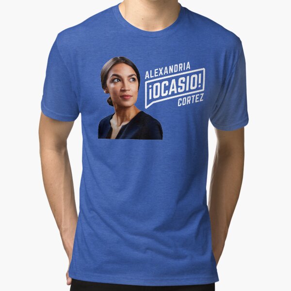 Alexandria Ocasio-Cortez Tri-blend T-Shirt