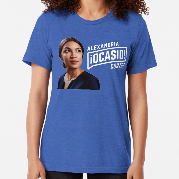 Alexandria Ocasio-Cortez Tri-blend T-Shirt