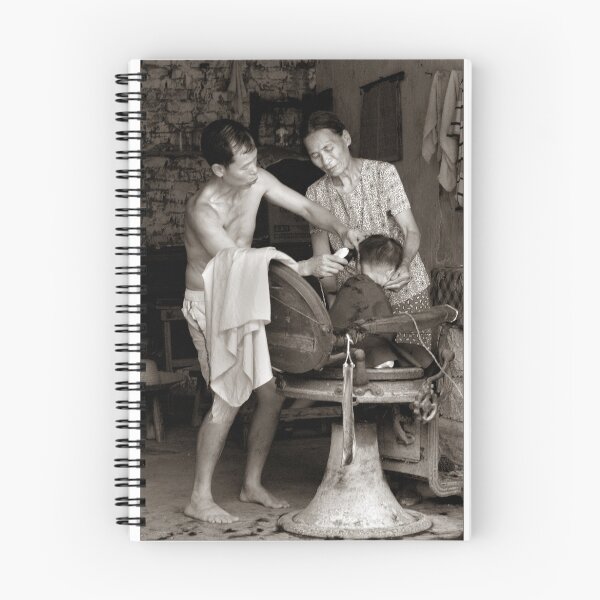 Item preview, Chinese Barber Shop Subject: fine art, people designed and sold by fotinos.