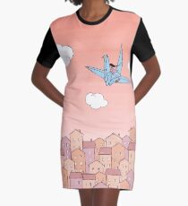 Sunrise Graphic T-Shirt Dress