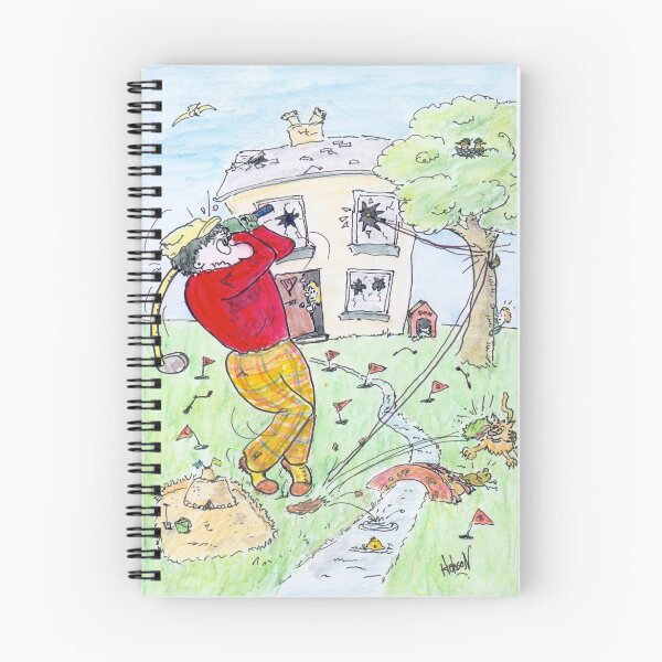 Item preview, Crazy Golfer designed and sold by Mike HobsoN.