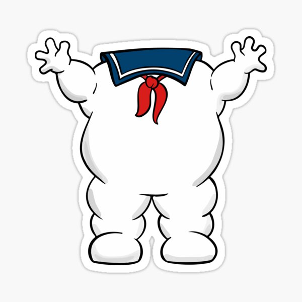 "Stay Puft Marshmallow Man Body" Sticker for Sale by imlying Redbubble