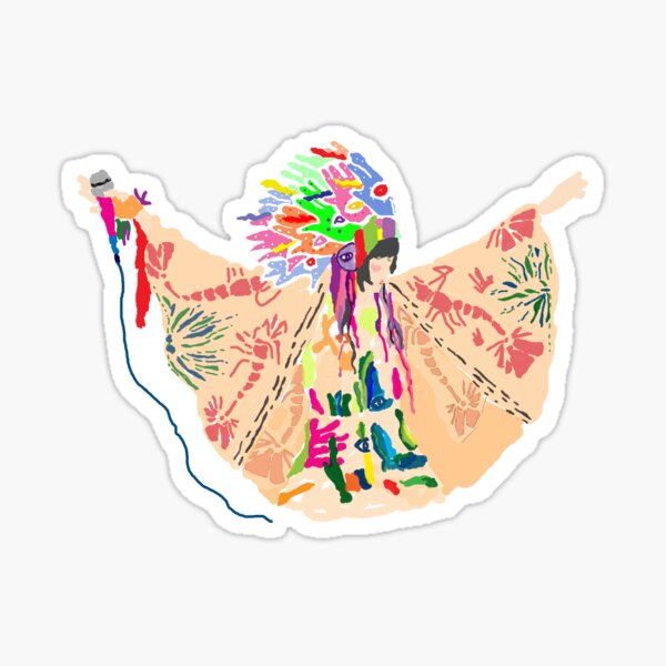 &ldquo;KAREN O - Fanart&rdquo; Sticker for Sale by halodits | Redbubble