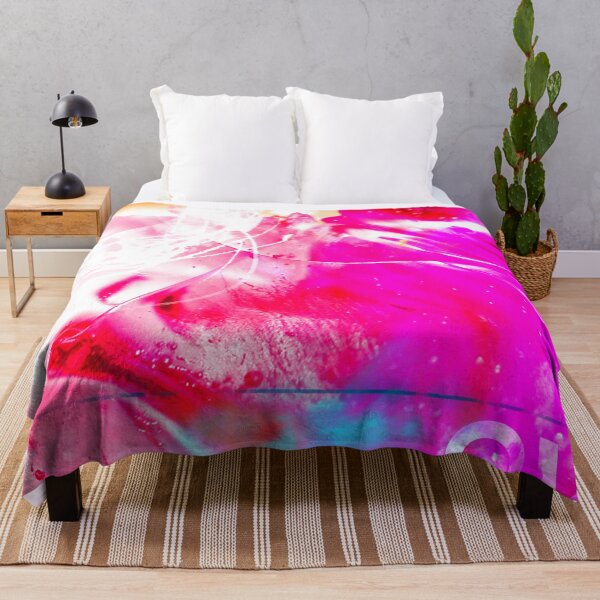 Item preview, Pink and white flowing abstract design designed and sold by ZebEddy.