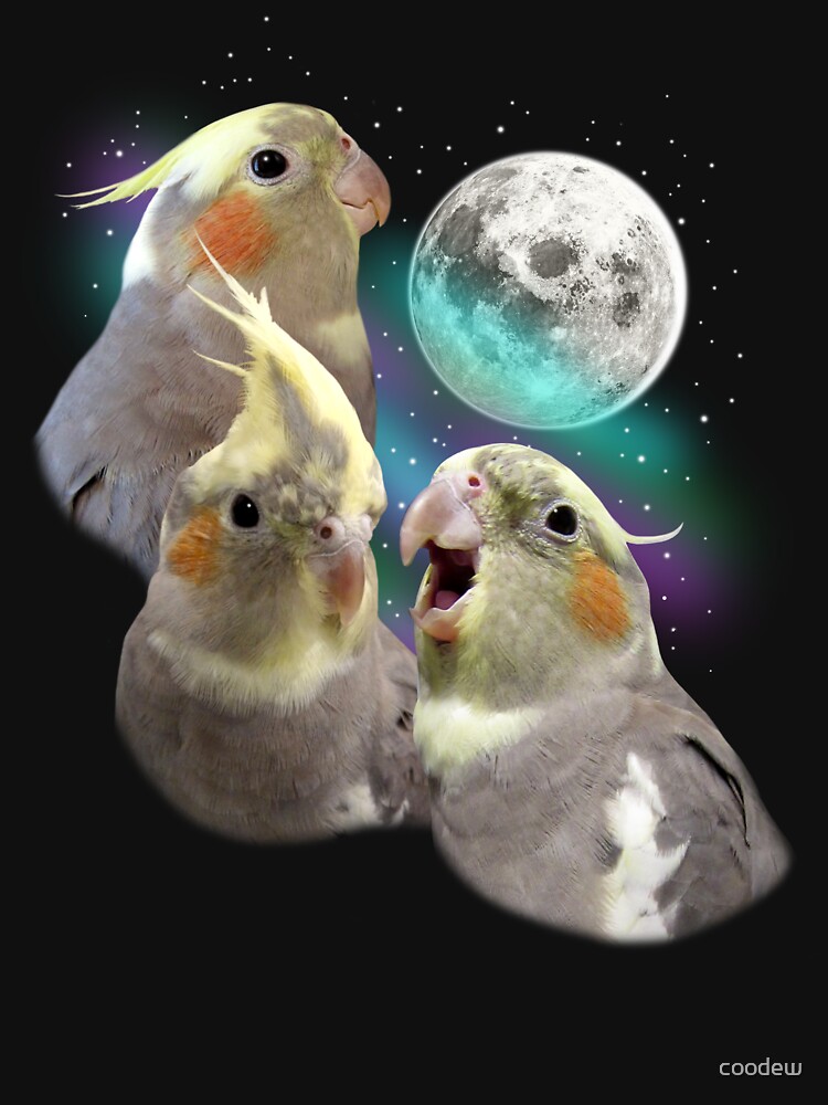 Thumbnail 7 of 7, Classic T-Shirt, Three Tiel Moon designed and sold by coodew.