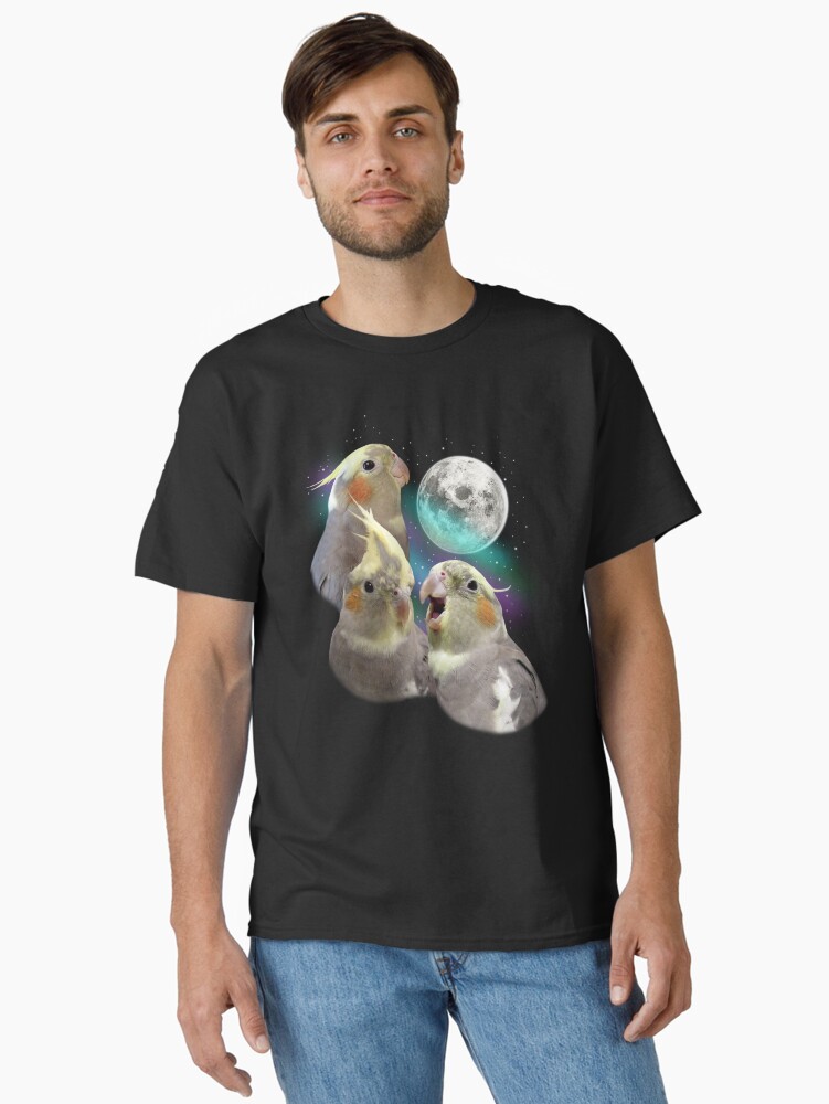 Thumbnail 1 of 7, Classic T-Shirt, Three Tiel Moon designed and sold by coodew.
