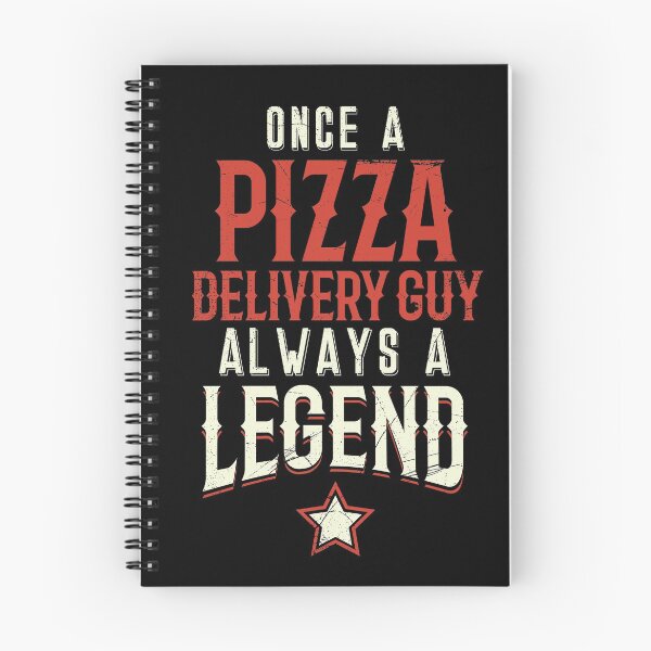 Item preview, Once A Pizza Delivery Guy Always A Legend designed and sold by BlueRockDesigns.