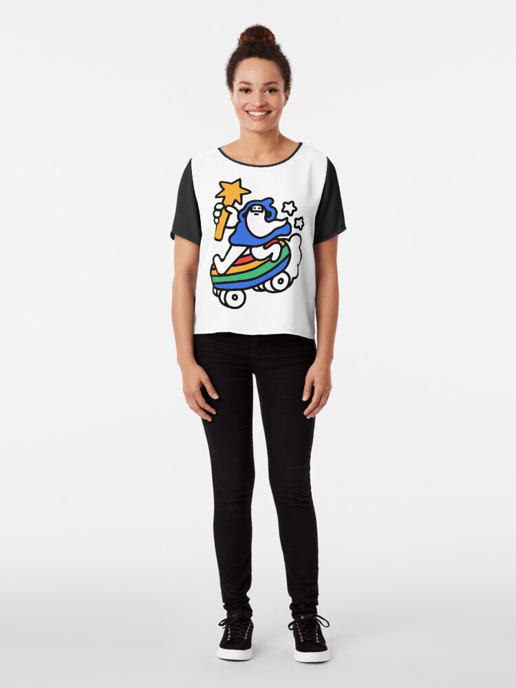 Alternate view of The Raddest Wizard of All Time Chiffon Top