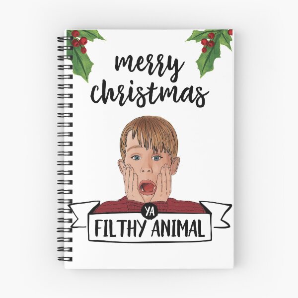 Item preview, Home Alone Merry Christmas ya Filthy Animal Illustration designed and sold by Misery Loves Company.