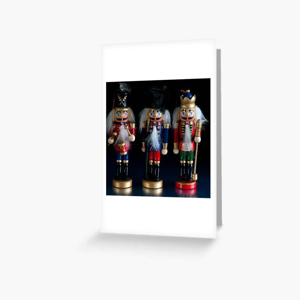 Christmas Nutcrackers Greeting Card