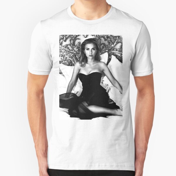 Scarlett Johansson Slim Fit T-Shirt