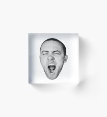 Yawning Acrylic Block