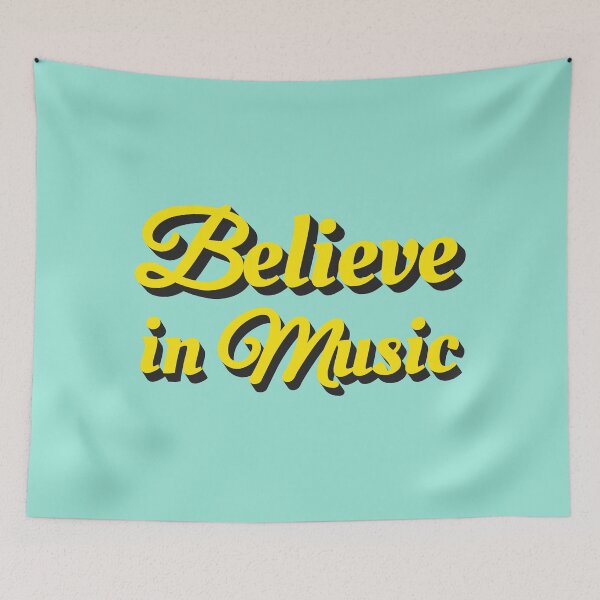 Item preview, Believe in Music designed and sold by Bruno King.