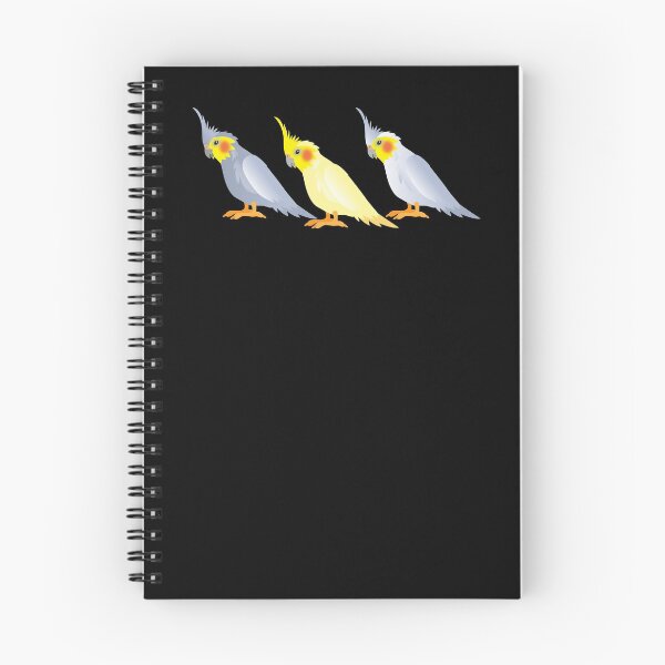Item preview, Three cockatiels (weiro birds) designed and sold by jazzydevil.