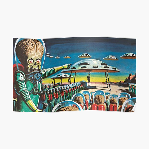 Mars Attacks! 3 Poster