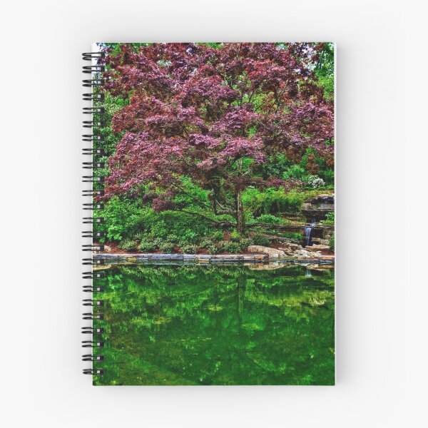 Item preview, Japanese Maple Over Pond designed and sold by DBGuinn.