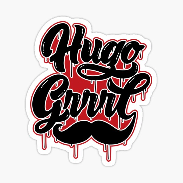 Hugo Grrrl Sticker