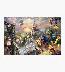 Beauty and the Beast Photographic Print