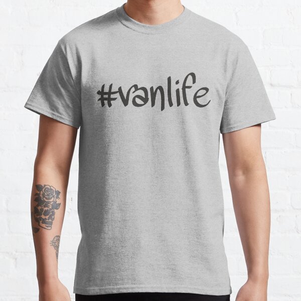Hashtag Vanlife (Casual) Classic T-Shirt