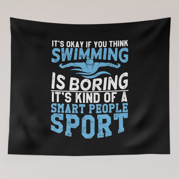 Item preview, Swimming for smart people designed and sold by Ventein.