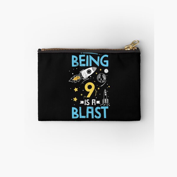 Item preview, Solar System Rocket To Space Birthday Being 9 Is A Blast! designed and sold by noirty.