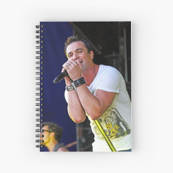 Shannon Noll Spiral Notebook