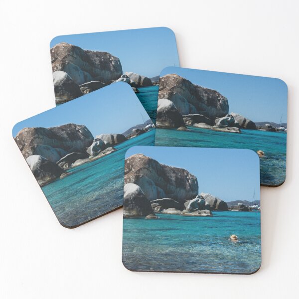Item preview, Swimming at the Baths on Virgin Gorda, British Virgin Islands, BVI designed and sold by Georgia Mizuleva.