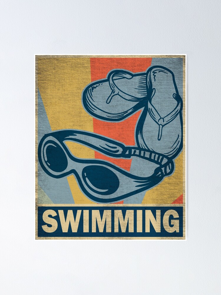 retro swimming goggles