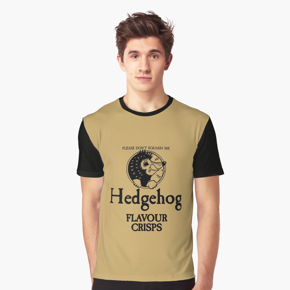 Hedgehog Flavour Crisps Graphic T-Shirt