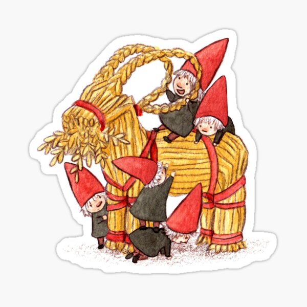 The yule goat Sticker