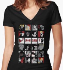 Fullmetal Alchemist Women's Fitted V-Neck T-Shirt