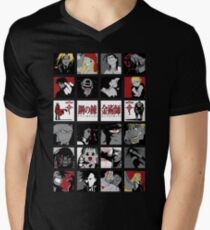 Fullmetal Alchemist T-Shirt mit V-Ausschnitt für Männer