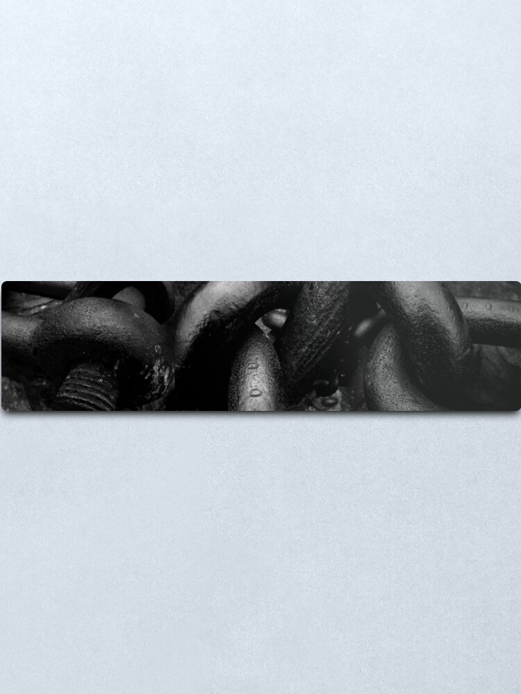 Alternate view of The Chain Metal Print