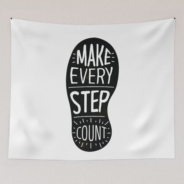 Item preview, Make Every Step Count designed and sold by overstyle.