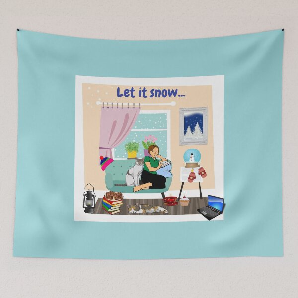 Item preview, Let it snow, I'm home designed and sold by DAscroft.