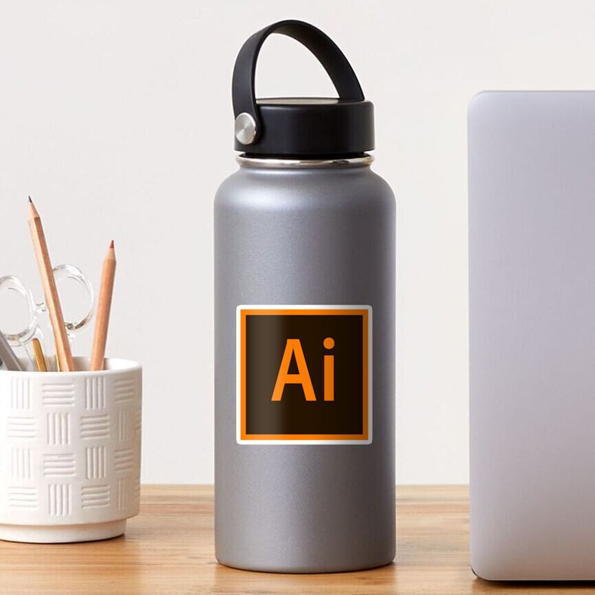 "Adobe Illustrator" Sticker by JohanHegg Redbubble